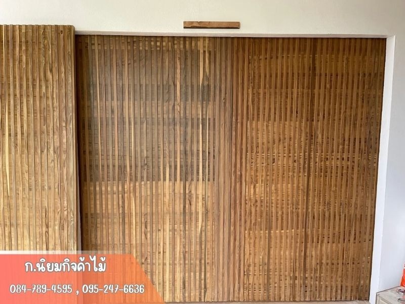 จำหน่ายประตูไม้